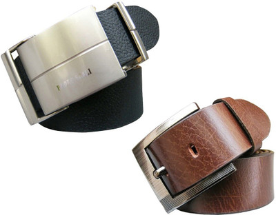 

Winsome Deal Men Formal, Casual Black, Brown Genuine Leather Belt