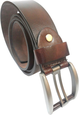 

Mode Boys Casual, Formal Brown Genuine Leather Belt, Brown-103