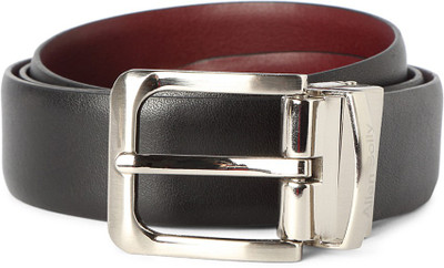 

Allen Solly Men Black Genuine Leather Belt