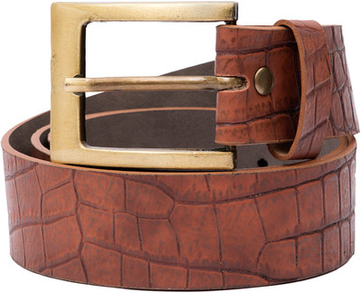 

Urban Navy Men Casual Tan Artificial Leather Belt