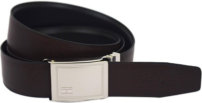 

LEE O Men Brown Genuine Leather Reversible Belt