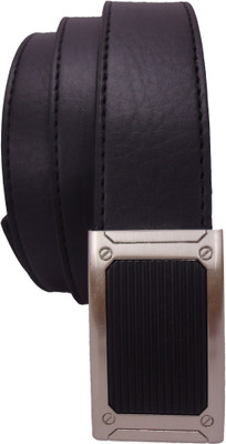 

Revo Men Formal Black Genuine Leather Belt