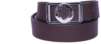 

OODI Men Brown Artificial Leather Belt