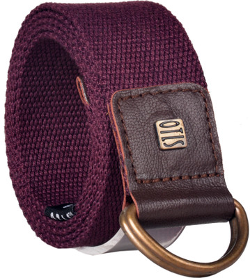 

OTLS Men & Women Casual Purple Canvas Belt