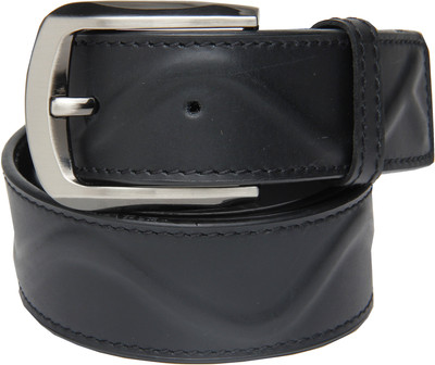 

Walletsnbags Men Formal Black Genuine Leather Belt, B3