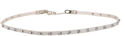 

Tiekart Women Casual White Synthetic Belt