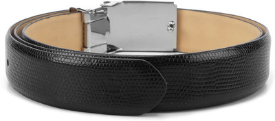 

Louis Philippe Men Black Metal Belt