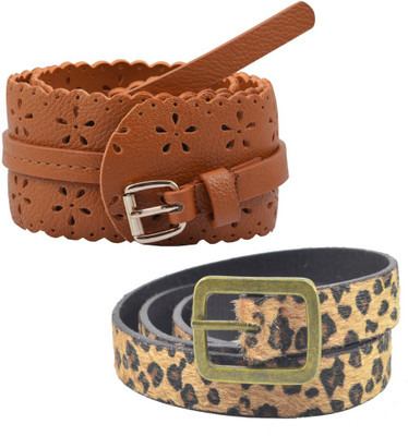 

Antiformal Women Casual, Party Multicolor Artificial Leather Belt