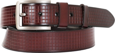 

Schmick Men Casual Brown Genuine Leather Belt