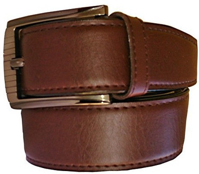 

WSD Men Formal Brown Synthetic Belt, Black