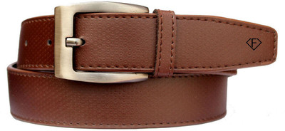 

Fashius Men Brown Artificial Leather Belt, Brown-01