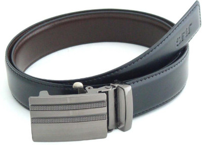 

SFA Men Formal Black Artificial Leather Reversible Belt, Blackandbrown3s04