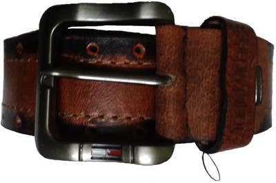 

Rafea Boys Tan, Brown Genuine Leather Belt, Brown;tan