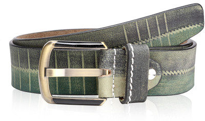 

Teakwood Men Casual Green Belt