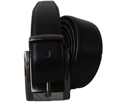 

Jars Collections Men Black Genuine Leather Belt