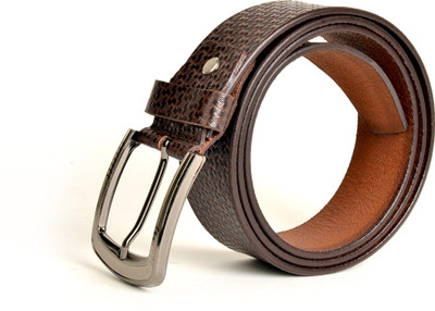 

Just Differ Men Casual, Evening, Formal, Party Brown Genuine Leather Belt
