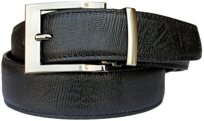 

Fashius Men Black Artificial Leather Belt, Black-01