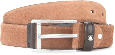 

Louis Philippe Men Brown Genuine Leather Belt, Light brown and brown