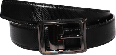 

Lenin Men Formal Black Genuine Leather Reversible Belt