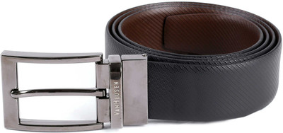 

Van Heusen Men Black, Brown Metal Reversible Belt, Black and brown