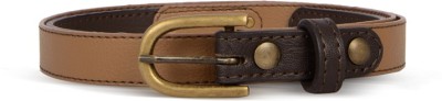 

Baggit Women Casual Brown Synthetic Belt, Mustard