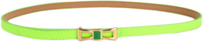 

Tiekart Women Casual Green Synthetic Belt