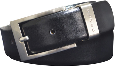 

Cross Men Formal Black Genuine Leather Reversible Belt, Blk/brn reversible