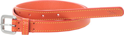 

Ilina Women Casual Orange Metal, Genuine Leather Belt