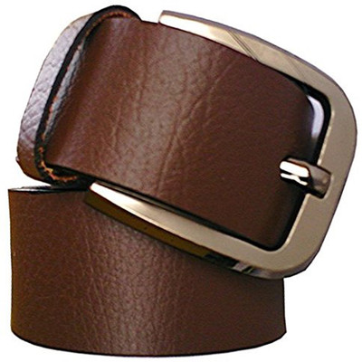 

WSD Men Formal Brown Artificial Leather Belt