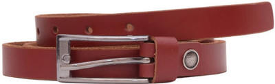 

Snoby Women Casual Maroon Synthetic Belt