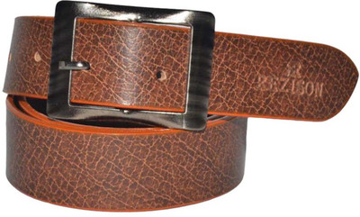 

LAER Men & Women Tan Synthetic Belt