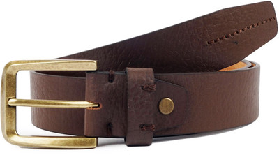 

Waist Wire Men Casual Brown Genuine Leather Belt