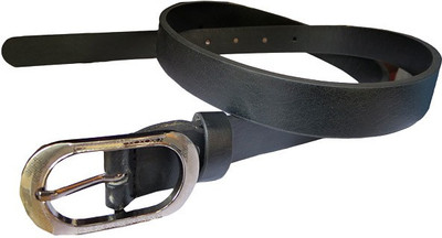 

DCS Women Casual Black Artificial Leather Belt