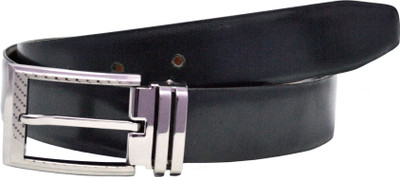 

Aer Leather Men Formal Black Genuine Leather Reversible Belt, Black;brown