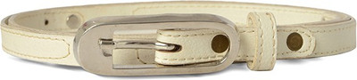 

Baggit Women Casual White Synthetic Belt