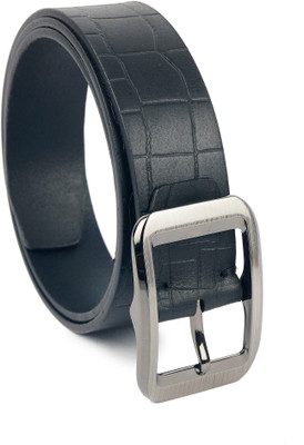 

Waist Wire Men Casual Black Genuine Leather Belt