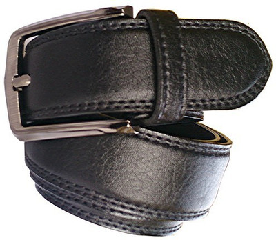 

WSD Men Formal Black Synthetic Belt