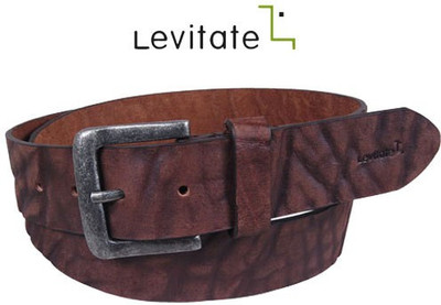 

Levitate Men Casual Brown Genuine Leather Belt