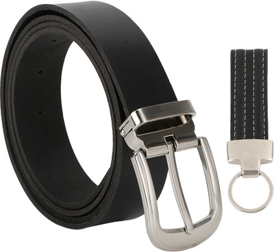 

The Runner Men Casual Black Genuine Leather Belt