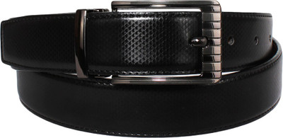 

Klaska Men Evening Black Genuine Leather Belt