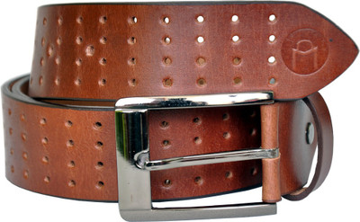 

MOSPL Men Party Tan Genuine Leather Belt