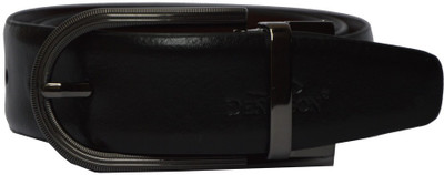 

Dennison Men Evening, Formal Brown, Black Genuine Leather Reversible Belt, Black;brown