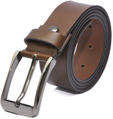 

Readybee Men Black Genuine Leather Belt, Brown-200
