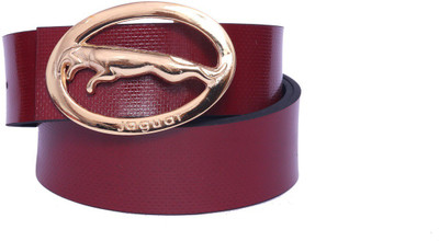 

OODI Men Maroon Artificial Leather Belt