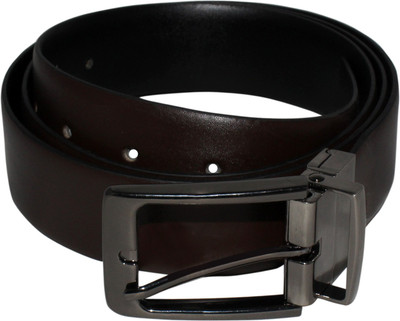

Ufficio Men Formal Black, Brown Genuine Leather Reversible Belt