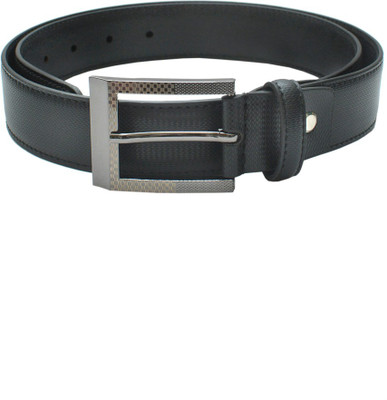 

Pacific Gold Men Formal Black Genuine Leather Belt
