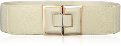 

Calvino Women Casual, Formal White Artificial Leather Belt