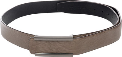 

Swiss Design Men Casual Brown Genuine Leather Belt