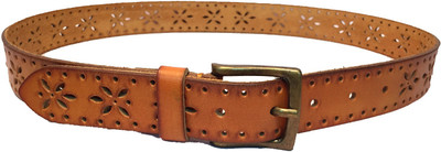 

Skyforest Women Party Tan Genuine Leather Belt