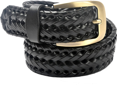 

Cavallo Men Casual, Evening, Party Black Genuine Leather Belt